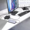 ACT Universāla USB-C Docking stacija 4K, 2x HDMI/DisplayPort, DisplayLink, kompakts dizains