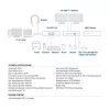 ACT Universāla USB-C Docking stacija 4K, 2x HDMI/DisplayPort, DisplayLink, kompakts dizains