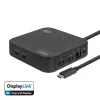 ACT Universāla USB-C Docking stacija 4K, 2x HDMI/DisplayPort, DisplayLink, kompakts dizains