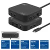 ACT Universāla USB-C Docking stacija 4K, 2x HDMI/DisplayPort, DisplayLink, kompakts dizains