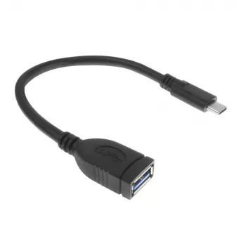 ACT USB 3.0 kabelis OTG USB-C vīriešu uz USB-A sieviešu 0.2m 5 Gbit/s