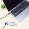 ACT USB 3.0 leņķa kabelis USB-C 1 metrs 5 Gbit/s melns
