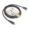 ACT USB 3.0 leņķa USB-C kabelis 2 m 5 Gbit/s Melns
