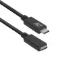 ACT USB 3.0 pagarinātājvads USB-C 2 m 5 Gbit/s Melns
