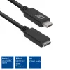 ACT USB 3.0 pagarinātājvads USB-C 2 m 5 Gbit/s Melns