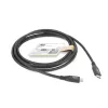 ACT USB4 20Gbps 240W USB Type-C kabelis 0.5m Melns