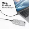 ACT USB4 20Gbps 240W USB Type-C kabelis 0.5m Melns