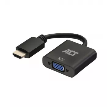 ACT AC7535 HDMI–VGA adapteris ar audio, 0.15 m