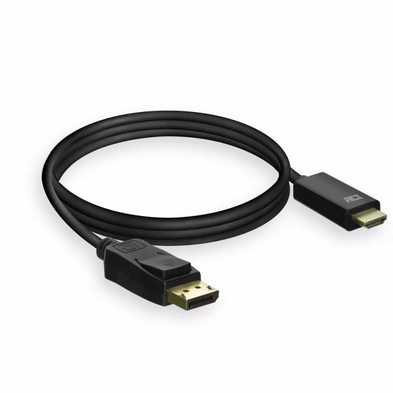 ACT AC7550 DisplayPort–HDMI adaptera kabelis 1,8 m