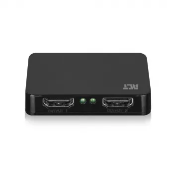 ACT 4K HDMI 1.4 sadalītājs 2 porti 3840 x 2160 pikseļi Melns