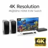 ACT 2-portu HDMI KVM slēdzis 4K@60Hz, USB 3.2 Gen1