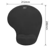 Peles paklājiņš ACT Ergonomic AC8010 ar plaukstas balstu