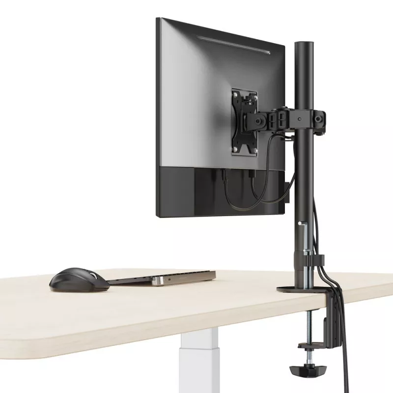 ACT vienas monitora rokas stiprinājums Skava/Caurums 8 kg 10-32 collas