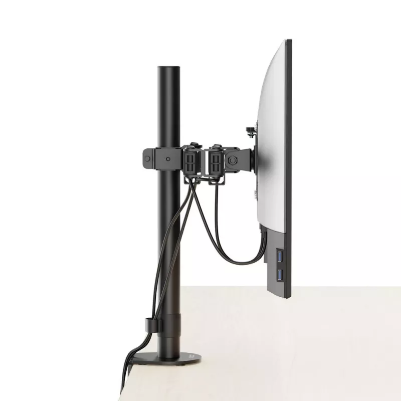 ACT vienas monitora rokas stiprinājums Skava/Caurums 8 kg 10-32 collas