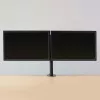 ACT Divu monitoru stiprinājums AC8302, skava/caururbšana, 16 kg, 10-32 collas
