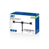 ACT Trīskāršs monitora stiprinājums Skava/Caurums 30 kg 13-27 collas