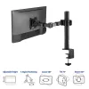 ACT viena monitora rokas stiprinājums office solid pro Clamp/Caurstiprinājums 12 kg 10-32 collas