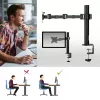 ACT viena monitora rokas stiprinājums office solid pro Clamp/Caurstiprinājums 12 kg 10-32 collas