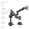 ACT Monitora roka 35 collu Solid Pro, mehāniskā atspere, 2 monitoriem