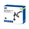 ACT Monitora roka 35 collu Solid Pro, mehāniskā atspere, 2 monitoriem