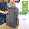 ACT Move AC8560 mugursoma klēpjdatoriem līdz 15.6 collām, pelēka, no pārstrādātām plastmasas pudelēm