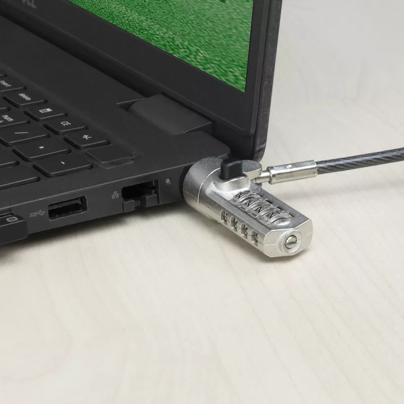 ACT Wedge Laptop Lock AC9035 kombinācijas slēdzene ar 2m metālisku trosi