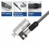 ACT Wedge Laptop Lock ar atslēgām Metālisks 2m kabelis