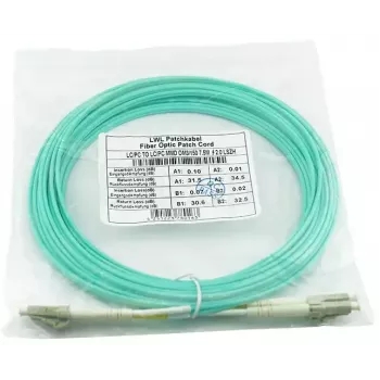 BlueOptics AJ837A-BO InfiniBand optiskā šķiedra 15 m LC Tirkīza