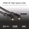 ACT 0.5 m augstas ātruma HDMI kabelis v2.0 HDMI-A vīrietis - HDMI-A vīrietis (AWG30)