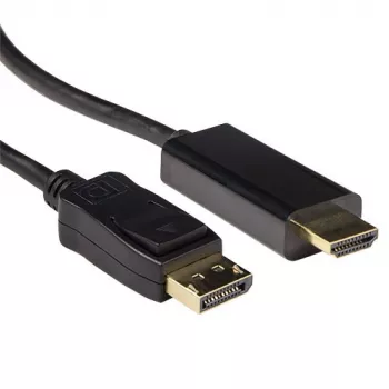 Video kabeļa adapteris ACT AK3992 5 m DisplayPort–HDMI melns