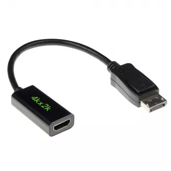 Adaptera kabelis DisplayPort vīrietis - HDMI-A sieviete ACT AK3994 0.15m