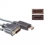 ACT adaptera kabelis DisplayPort vīrietis uz DVI-D vīrietis, 1.8 m