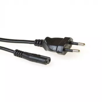 Strāvas vads Euro - C7 melns 1,5 m ACT Powercord