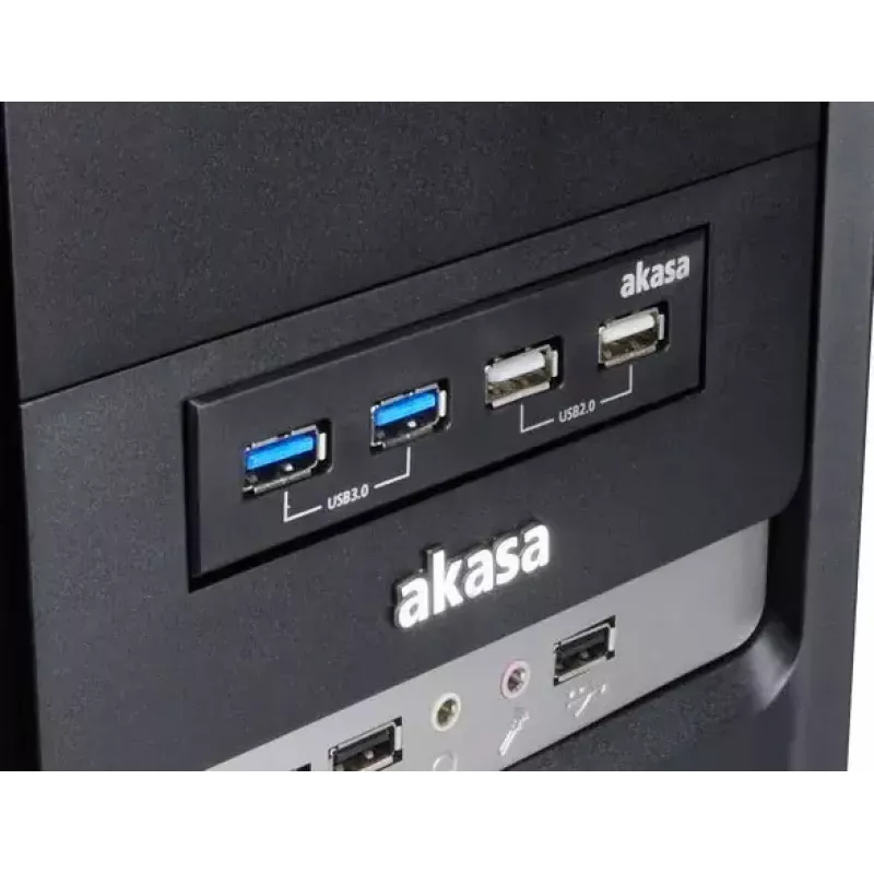 Akasa InterConnect S AK-ICR-12V3 – priekšējā paneļa USB savienotājs 3.5 inch nodalījumam