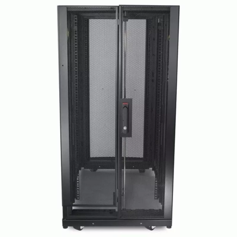APC NetShelter SX servera statīvs, 24U, triecieniepakojums, 567 kg, melns, 1200 x 600 x 1070 mm