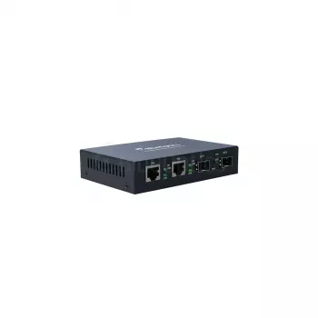 Tīkla mediju pārveidotājs BlueOptics BLMC003 1000 Mbit/s Vienmoda Melns
