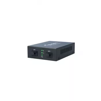 Tīkla mediju pārveidotājs BlueOptics BLMC004 1000 Mbit/s Vienmodas Melns