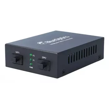 BlueOptics 10G Ethernet Media Converter 2x SFP+ 10000 Mbit/s 850 nm Melns