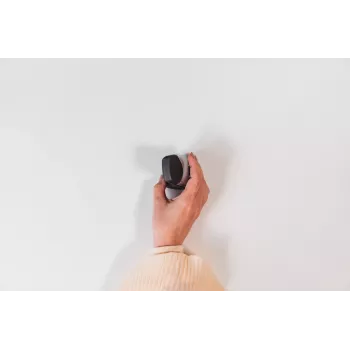 BakkerElkhuizen DXT 2 Precision Mouse Wireless, abpusējs, vertikāls dizains, lāzera, RF Wireless + Bluetooth, 2000 DPI, Melns, Pelēks