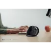 BakkerElkhuizen Evoluent D Mazā, Labā roka, Vertikāls dizains, Lāzera, USB Type-A, 3200 DPI, Melns