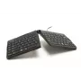 BakkerElkhuizen Goldtouch Travel Go2 Wired DE Qwertz, Mini, Vadu, USB, Šķērveida taustiņu slēdzis, QWERTZ, Melns