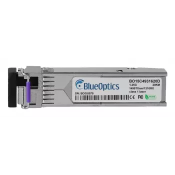SFP raidītājmodulis BlueOptics BO15C4931620DIN 1250 Mbit/s optiskā šķiedra