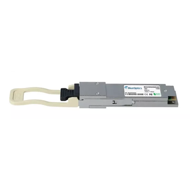 BlueOptics BO25K859S2DIN QSFP optiskais raiduztvērējs 40 Gbit/s