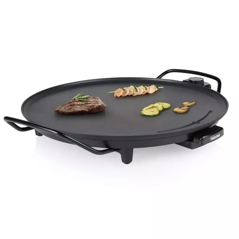 Tristar BP-2787 Circle Grill 2000W Melns, apaļš alumīnija grils
