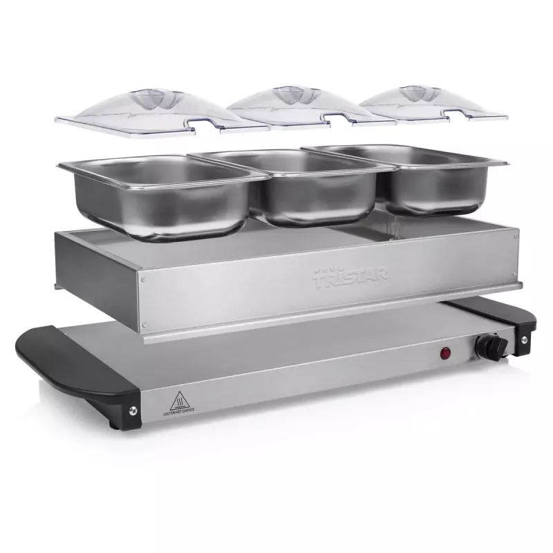 Buffet Serveris Tristar BP-6283 200W 4.2L Nerūsējošais tērauds