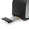 Tosteris Tristar BR-1046 4 šķēles Melns Nerūsējošais tērauds 1400W