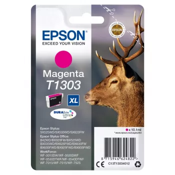 Epson Stag Singlepack Magenta T1303 DURABrite Ultra tinte