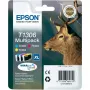 Epson Stag Multipack 3 krāsas T1306 DURABrite Ultra tinte, Ciāna, Magenta, Dzeltena, pigmenta tinte, 1 iepakojums, Multi pack