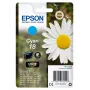 Epson Daisy Singlepack Cyan 18 Claria Home Ink - Ciāna tintes kasetne, 3.3 ml, 1 gab., 180 lpp.