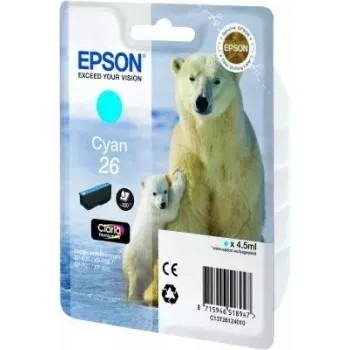 Epson C13T26124010 tintas kasetne Ciāna 26 Claria Premium